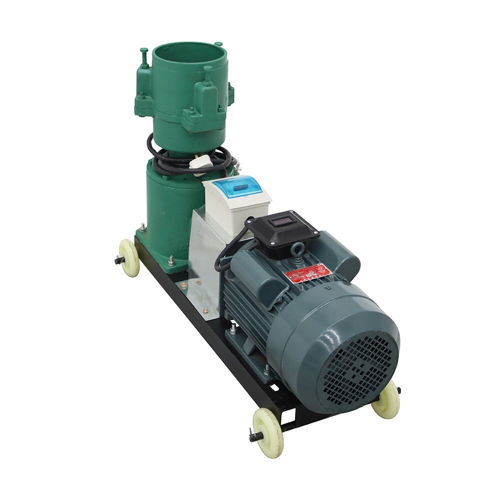 INTBUYING® Feed Pellet Machine 200KG/H Fodder Press Pelletizer 10mm Plate 220V