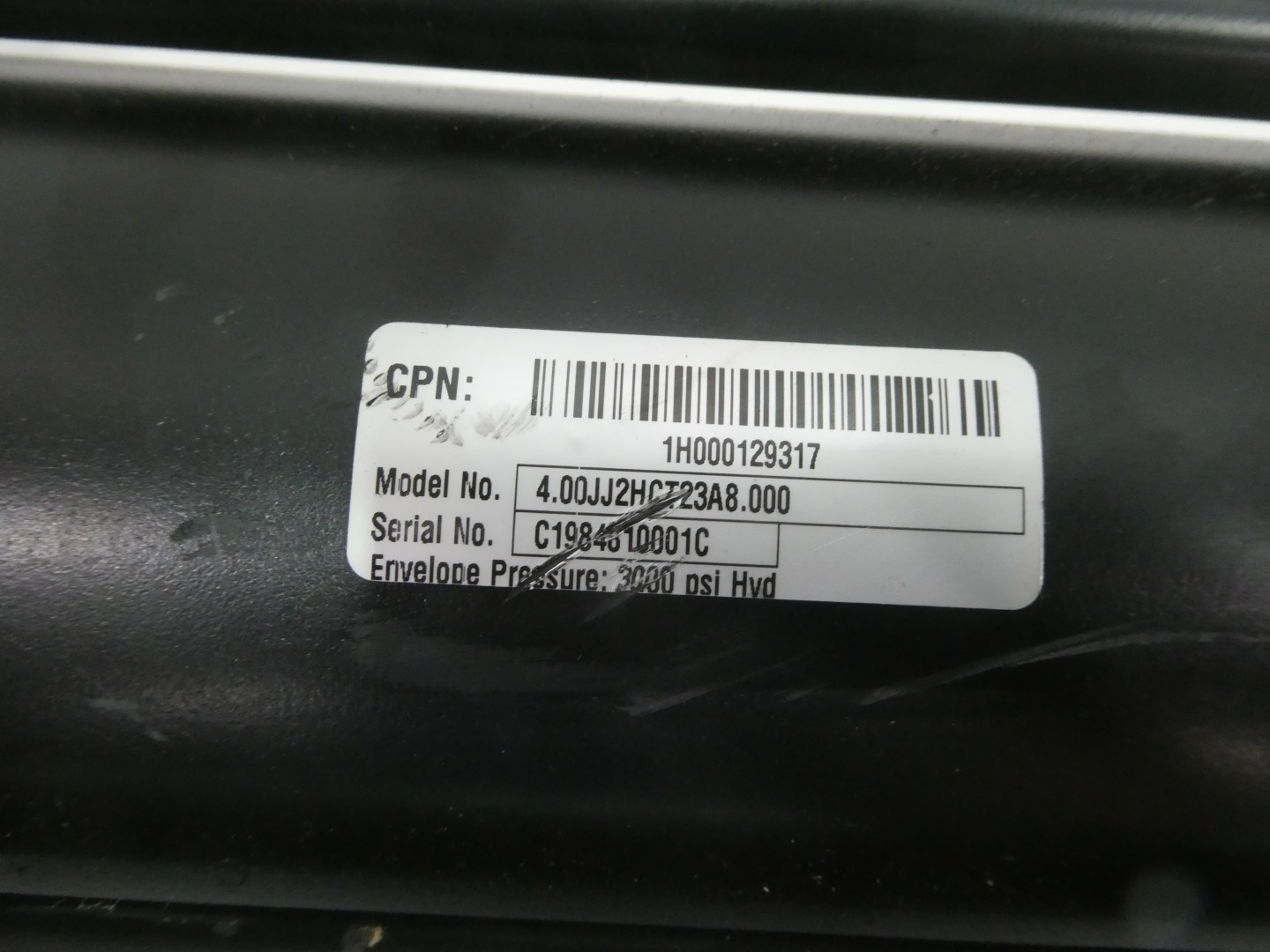 Parker 4.00JJ2HCT23A8.000 Hydraulic Cylinder 4in 8in 3000psi