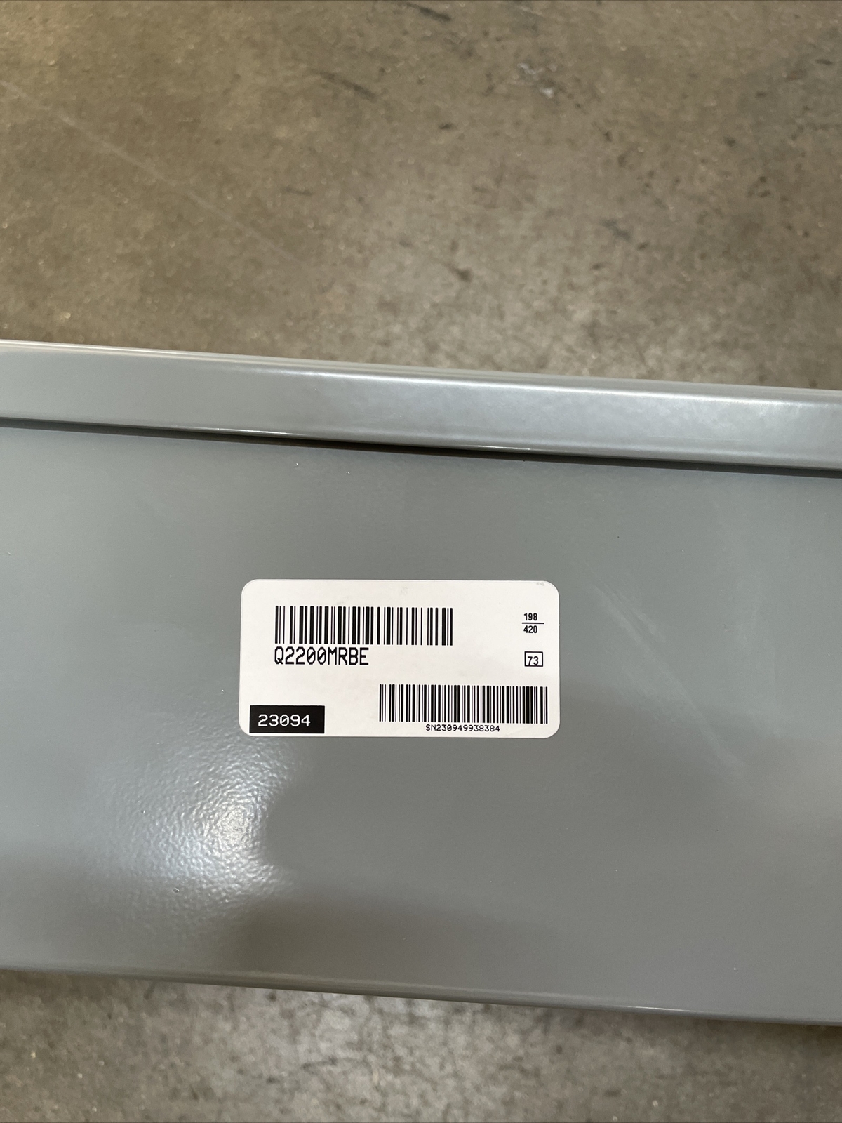 NEW NO INSIDE COVER Square D Q2200MRBE PowerPacT 200A 240V NEMA 3R