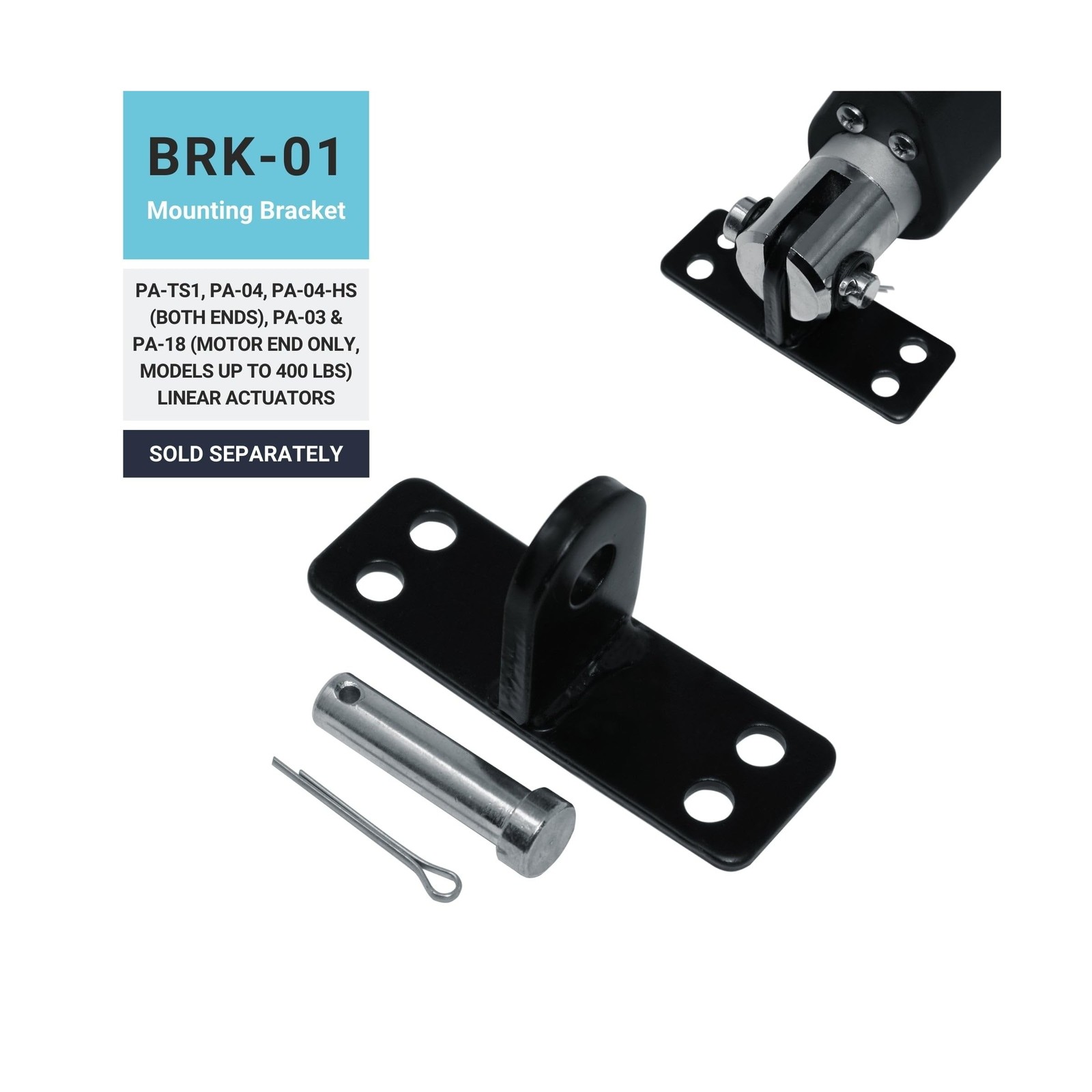 Progressive Automations 12V Electric Linear Actuator – 20 Inch Stroke, 400 lb…
