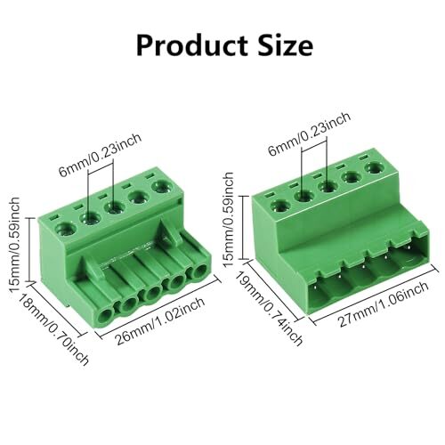 10 Pairs 5.08mm Pitch PCB Mount Screw10pcs Phoenix Type Connector PCB Mount S…