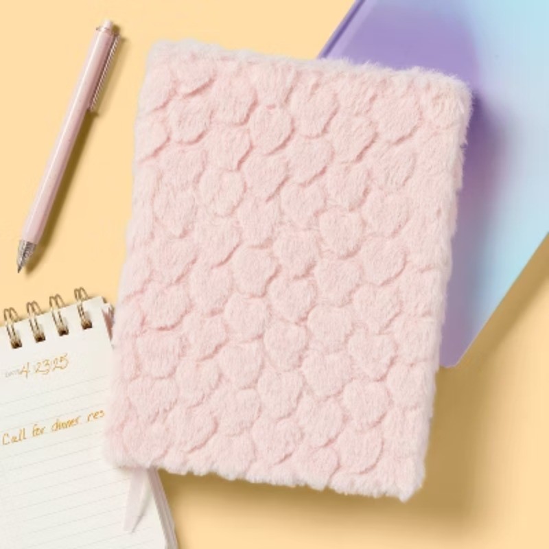6″x8″ Casebound Sculpted Fur Journal