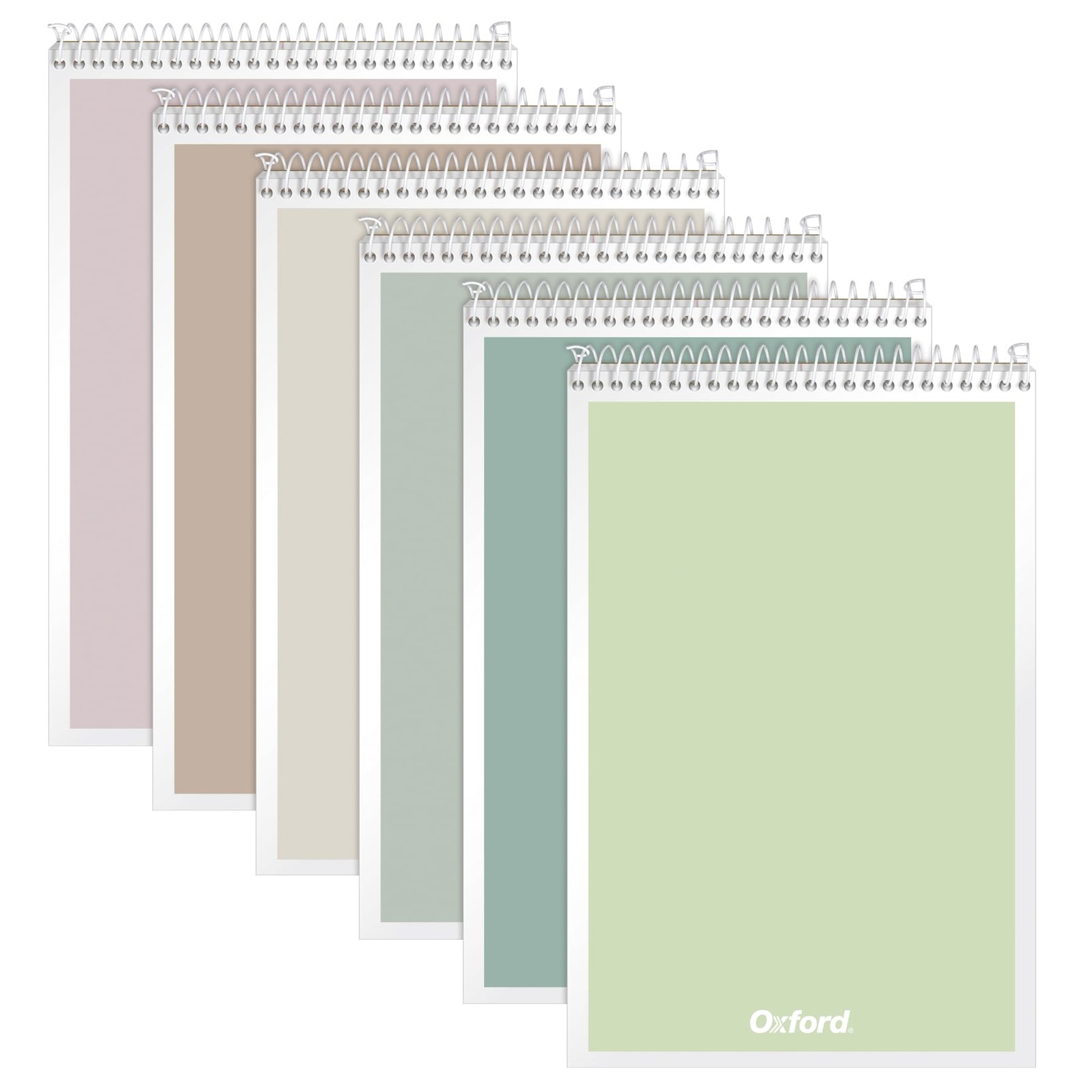 Steno Spiral Notebooks, Top Bound Steno Pads, 6×9 Inches, Gregg Ruled for Lis…