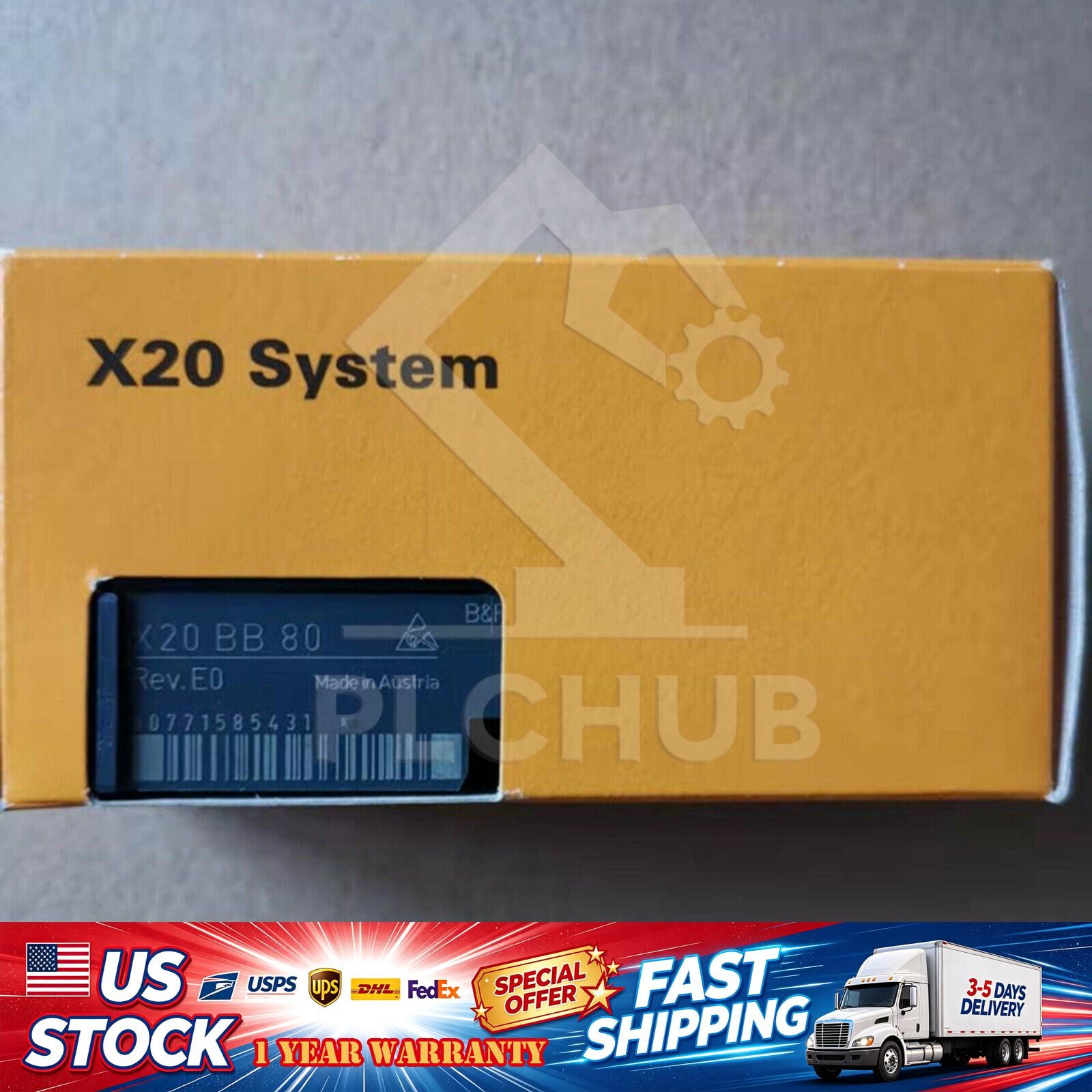 1PC B&R X20BB80 PLC Module X20 BB 80 NEW In Box Expedited Shipping