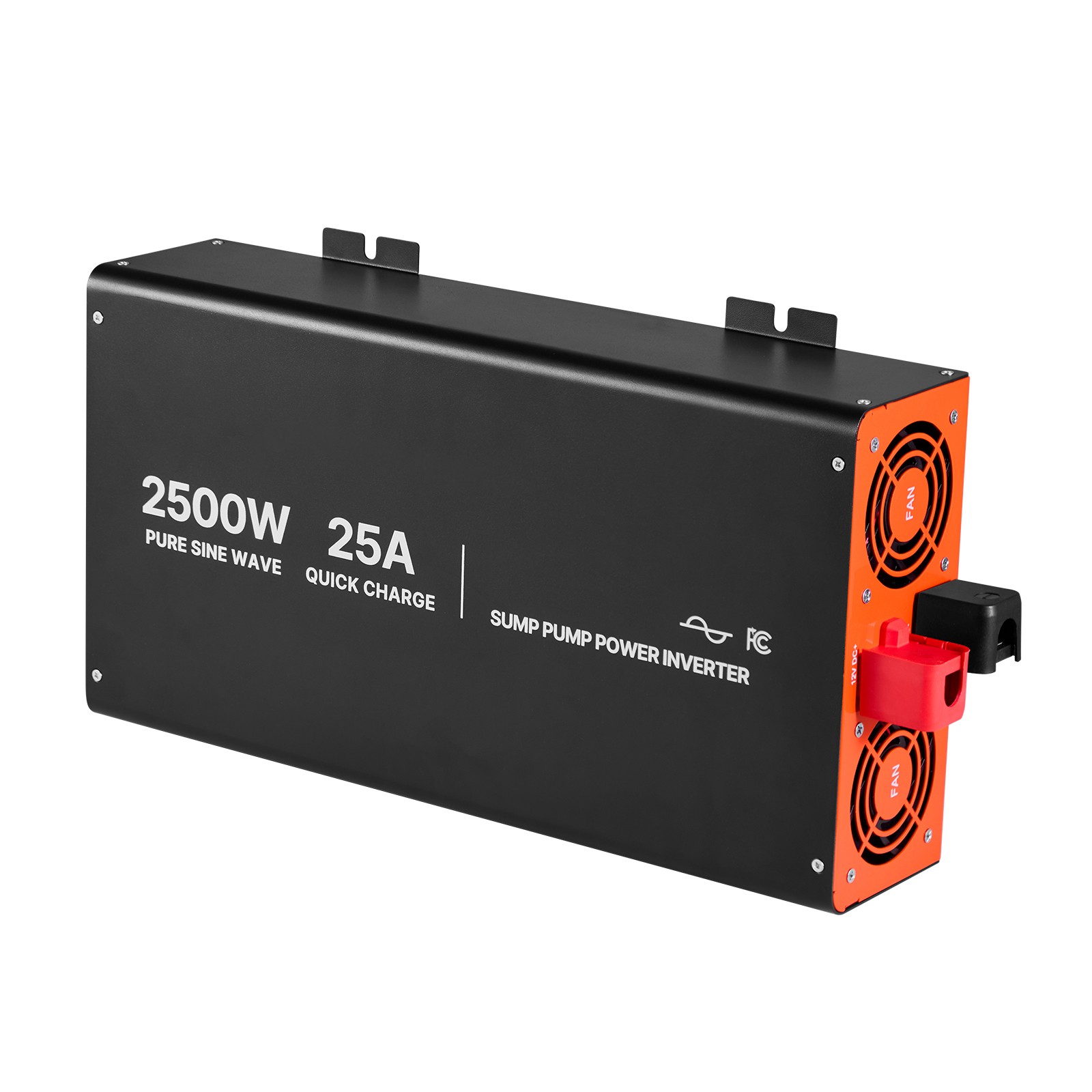 Uimoso 2500W Sump Pump Backup System with LCD and Pure Sine Wave Inverter