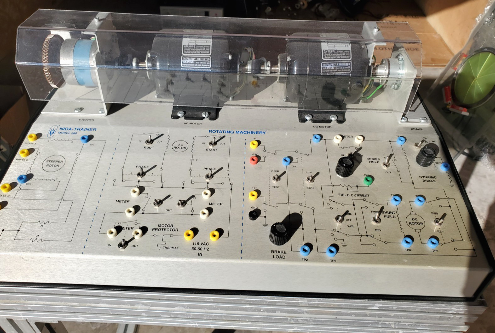 Nida Model 280 Motor control technical trainer