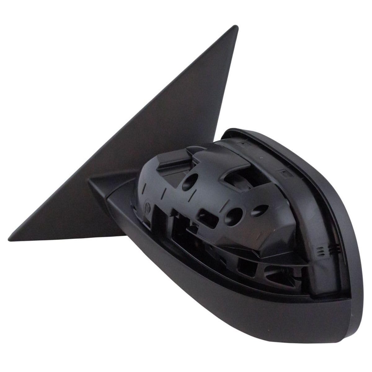 Left Driver Power Mirror Black Paintable Manual Flat Glass 3-Pin Kia Soul 14-18
