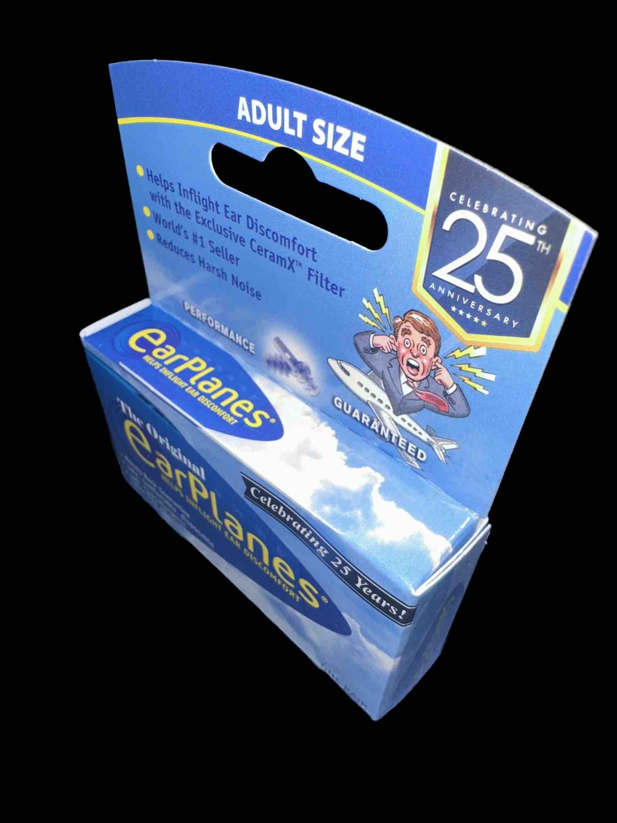 Original Adult EarPlanes by Cirrus Healthcare Earplugs Airplane Travel Ear
