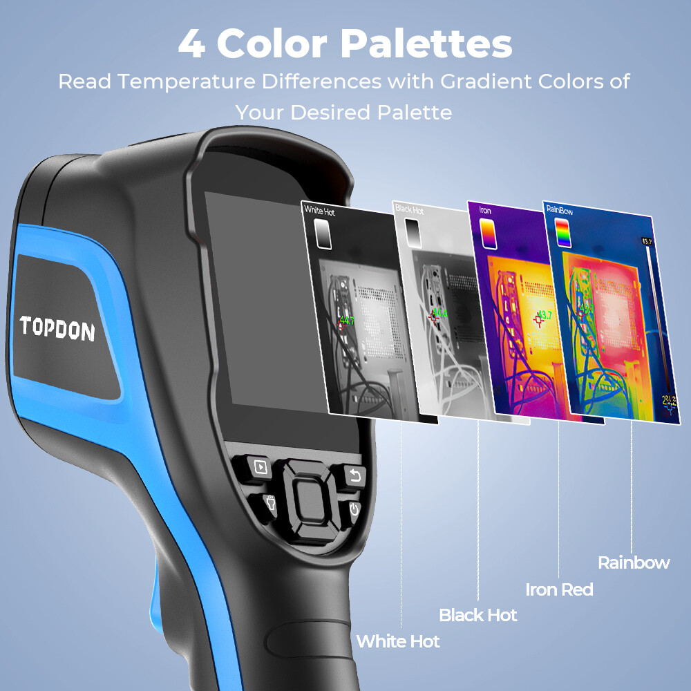 TOPDON Thermal TC001 PLUS Compact Night Vision USB-C Thermal Imaging Camera