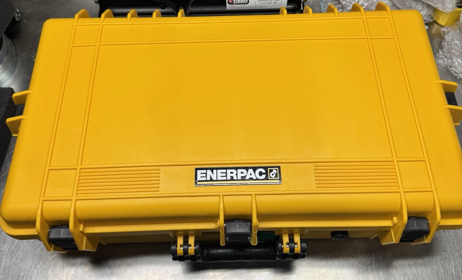 NEW 5 Ton Hydraulic Pull Set: Enerpac P392, RokSolid RSBRC46, WIKA Gauge + Case