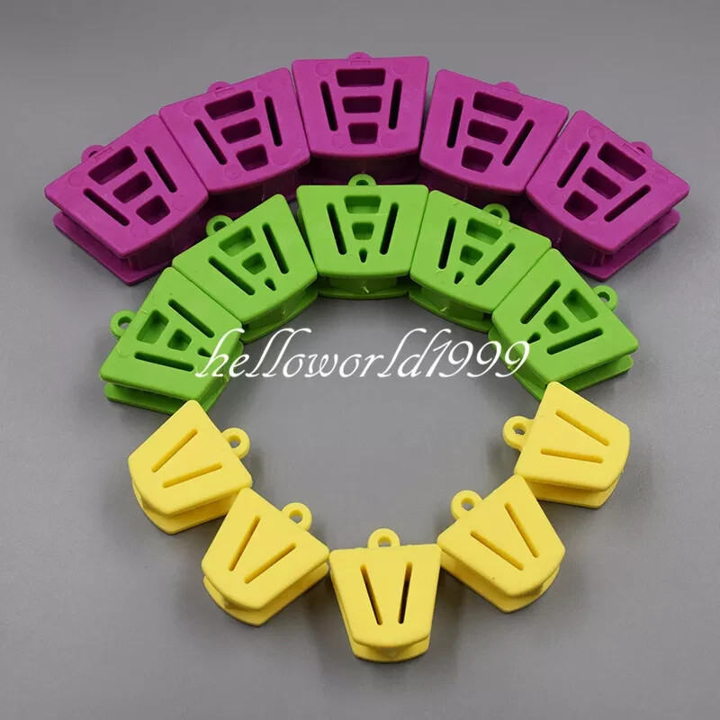 Dental Bite Block Autoclavable Silicone Mouth Props Adult/Child (Bag of 10 Pcs)