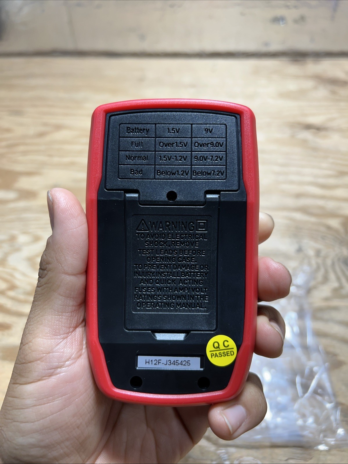 AstroAI Digital Multimeter Tester 2000 Counts with DC AC Voltmeter and Ohm Vo