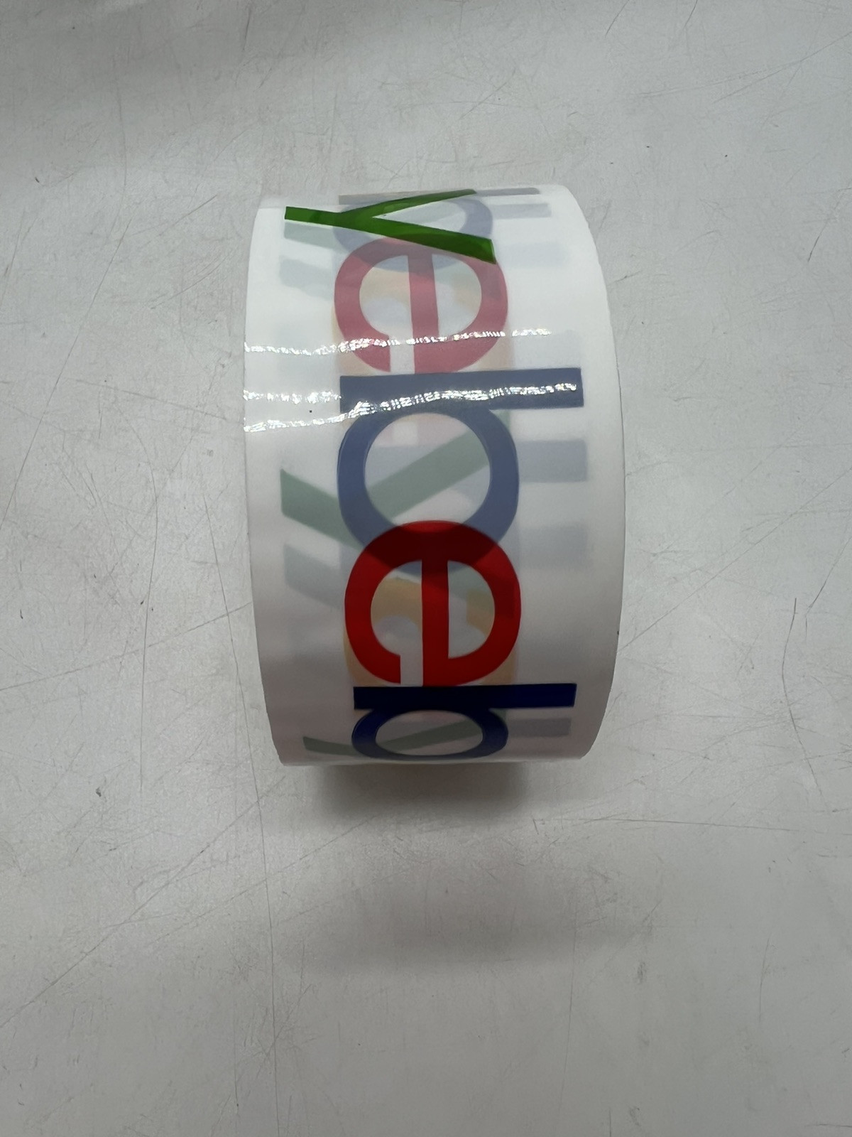 6 ROLLS OFFICIAL EBAY BRANDED TAPE PACKING SHIPPING SUPPLIES 75′ x 2″