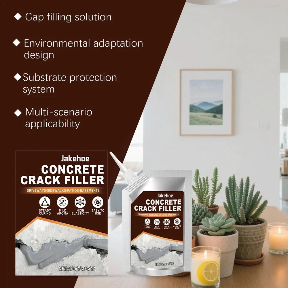 Concrete Crack Filler High Elasticity Liquid Cement Crack Filler Self Leveling-U