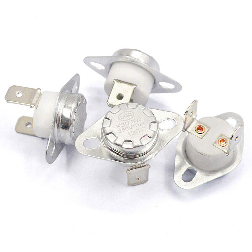 KSD302 Thermal Thermostat Temperature Thermal Control Switch 40°C~180°C 16A 250V