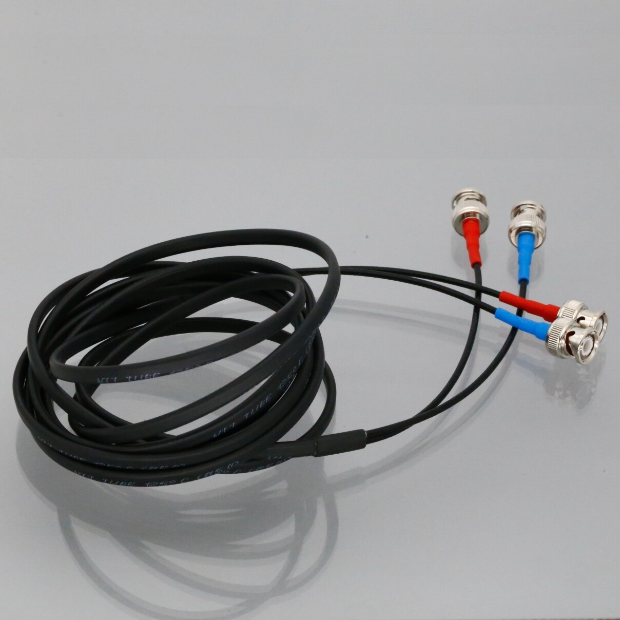 Dual BNC Signal Cable 10~50FT For Fuji Electric Portable Ultrasonic Flow Meter