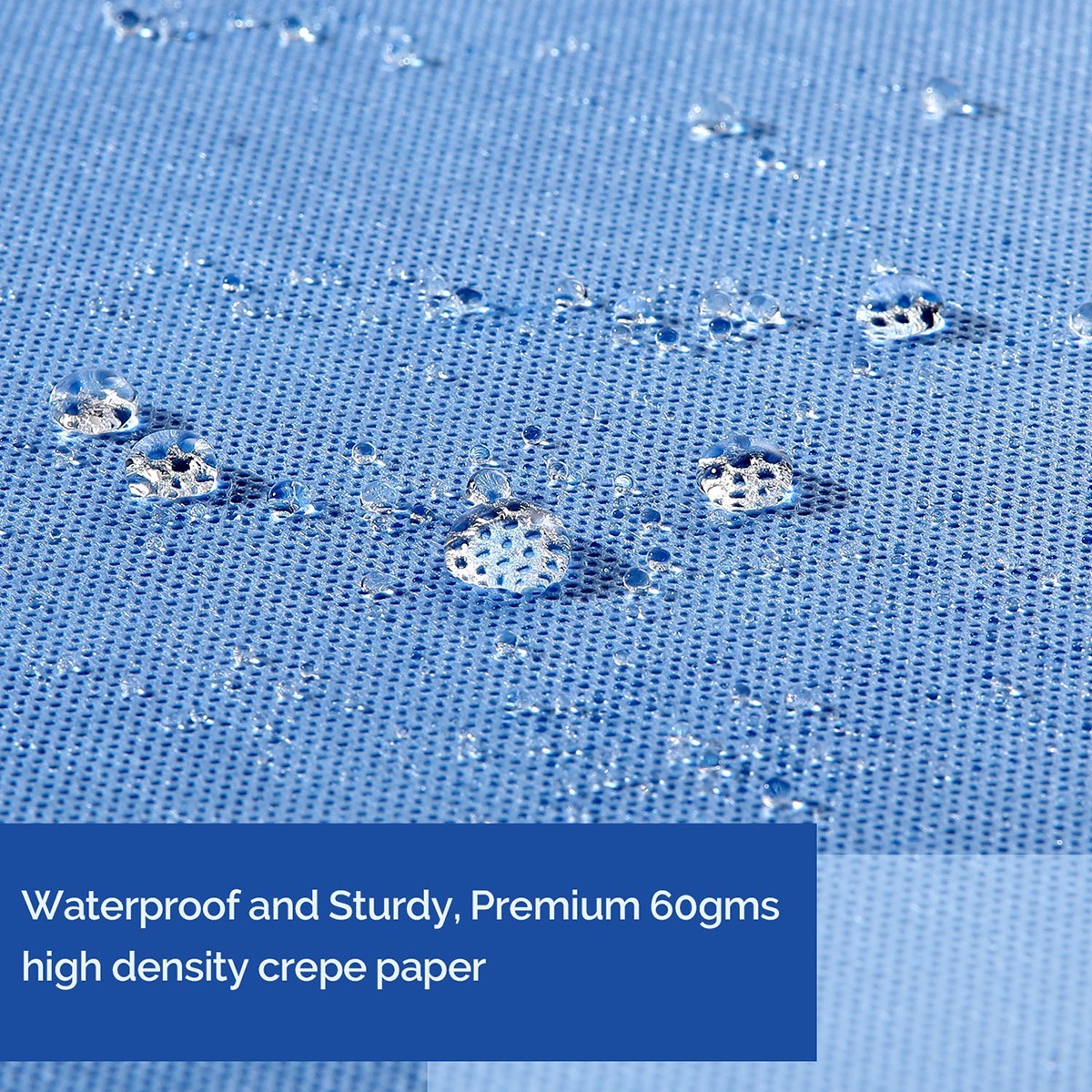 50Pcs Autoclave CSR Dual Sterilization Wraps Sheets Steam SMMS Non-Woven 12″x12″