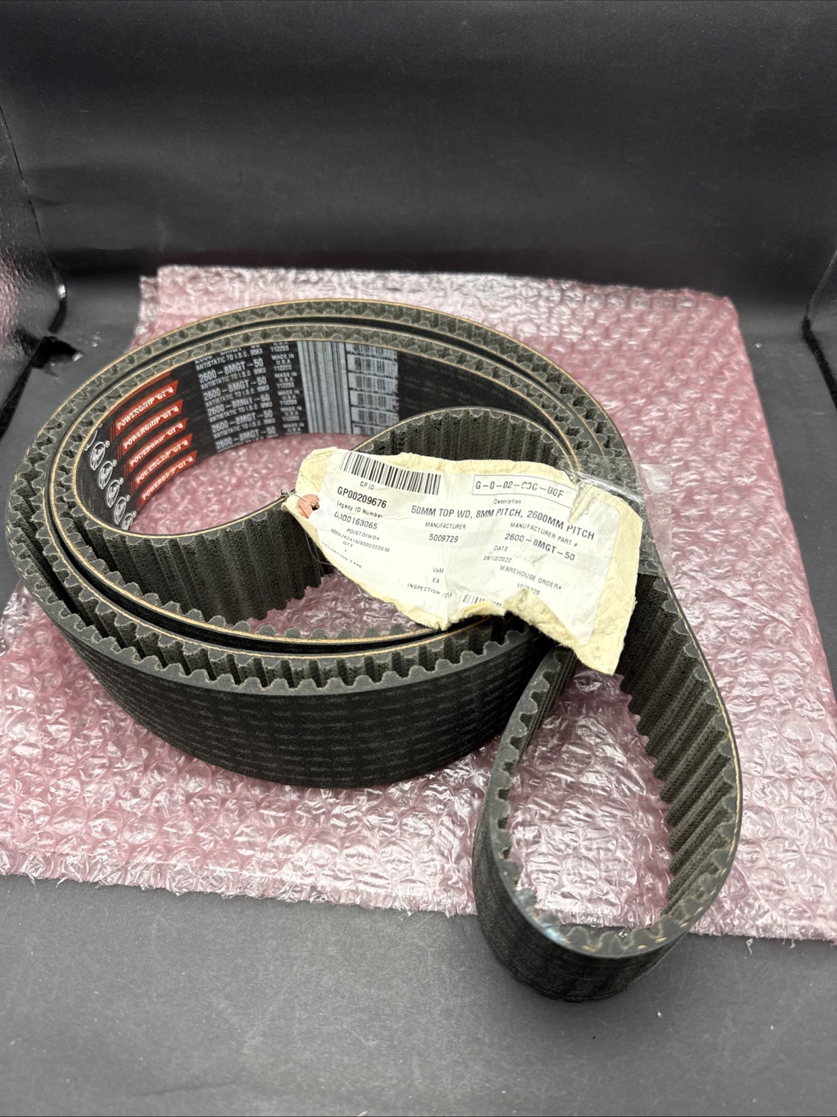 Gates PowerGrip 2600-8MGT-50 GT4 Timing Belt New Old Stock