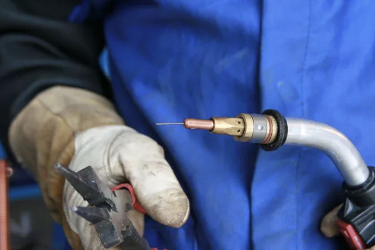 ER70S-6 .023 MIG Mild Steel Welding Wire 11 lb Spool Blue Demon