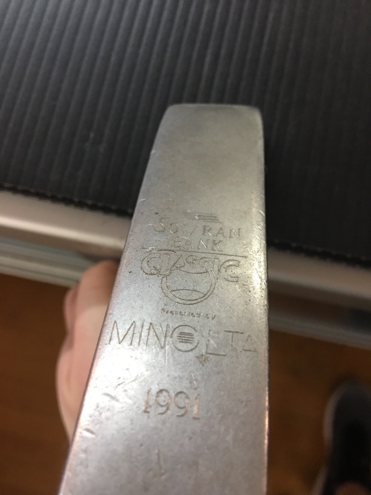 Sovran Bank Classic Rare Etched Global 1 Hi Tech Putter L1