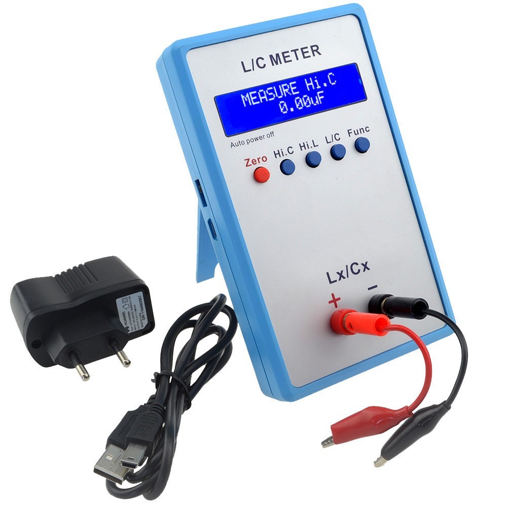 LC200A L/C Meter Inductance Capacitance Meter Digital Bridge LCR Table New