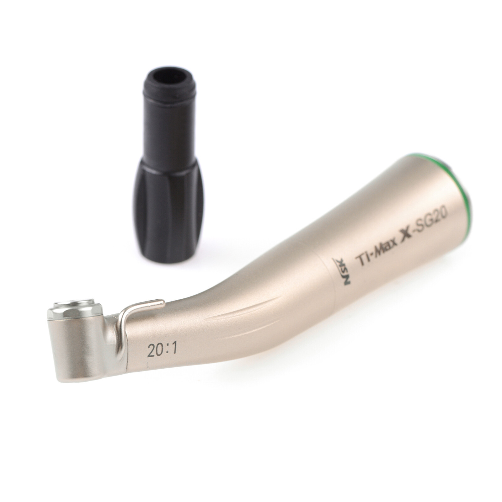 Ti-Max Dental 20:1 Fiber Optic Implant Contra Angle Handpiece SG20/SG20L Fit NSK