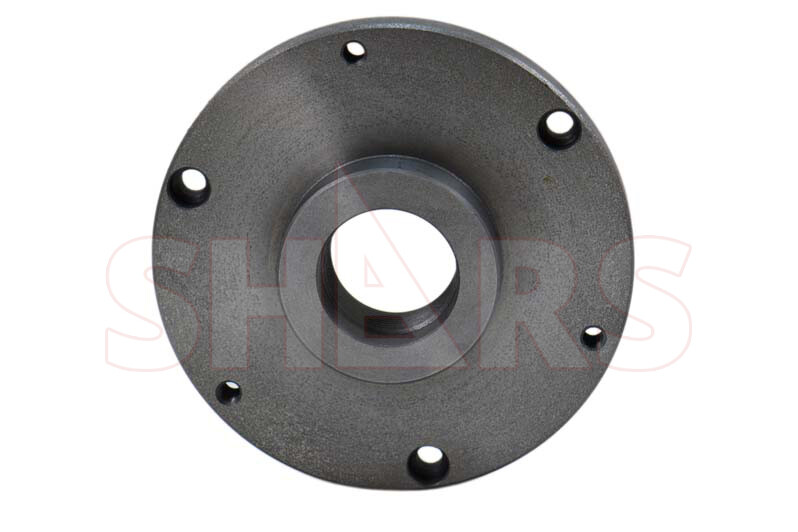 8″ Fully Machined Threaded Back Plate 2-1/4-8 For 3 or 4 Jaw Self Center Chuck #