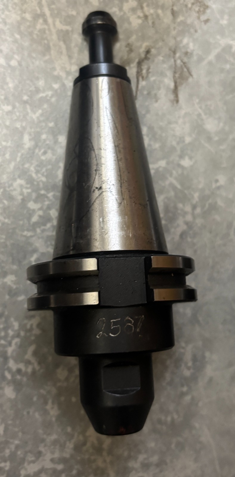 Lot of 9 CAT40 CAT 40 Tool Holders Lyndex IDG Poland