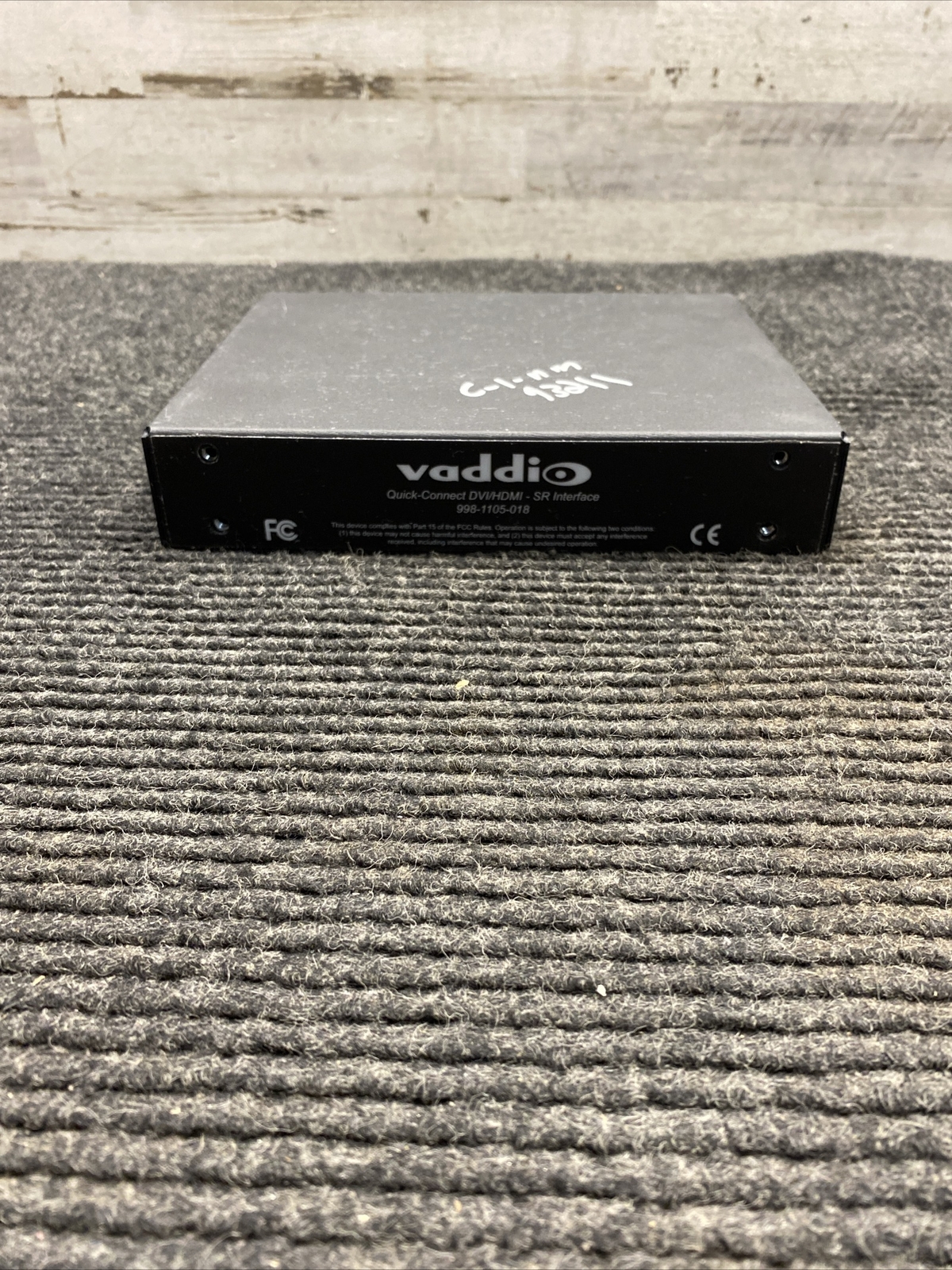 Used Vaddio Quick-Connect DVI/HDMI-SR Interface NO AC Adapter