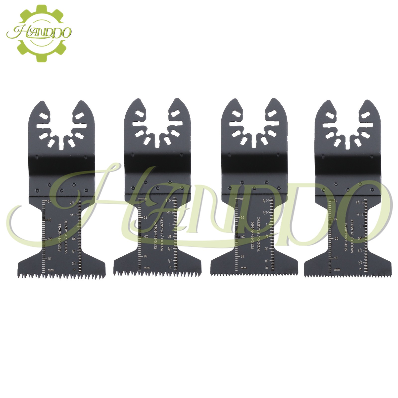 104 Pack Oscillating Multi Tool Blade Fit For Wood Metal Cutting and Sandpaper