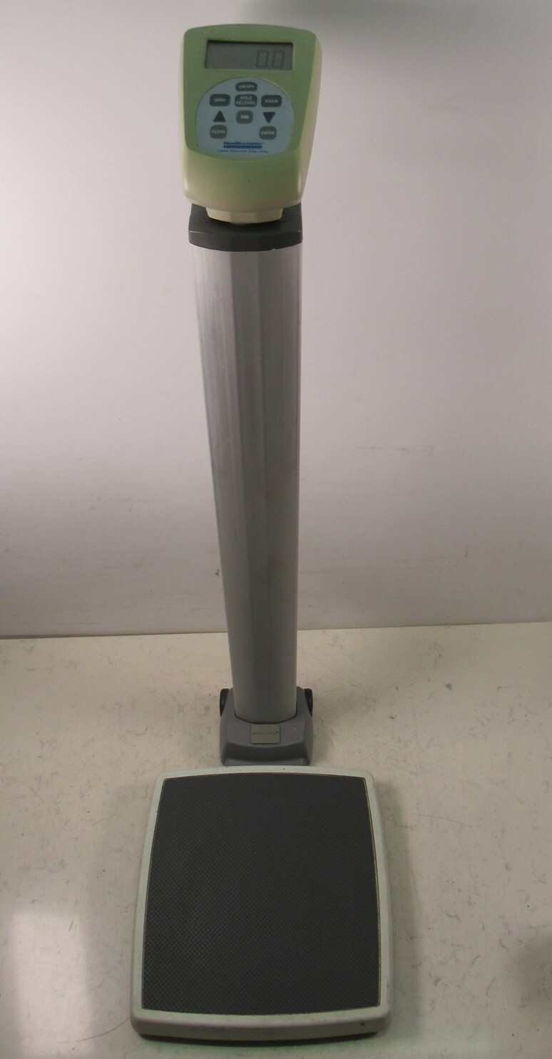 Healthometer Professional 500lb Patient Scale Pelstar 599KL Waiste High Medical