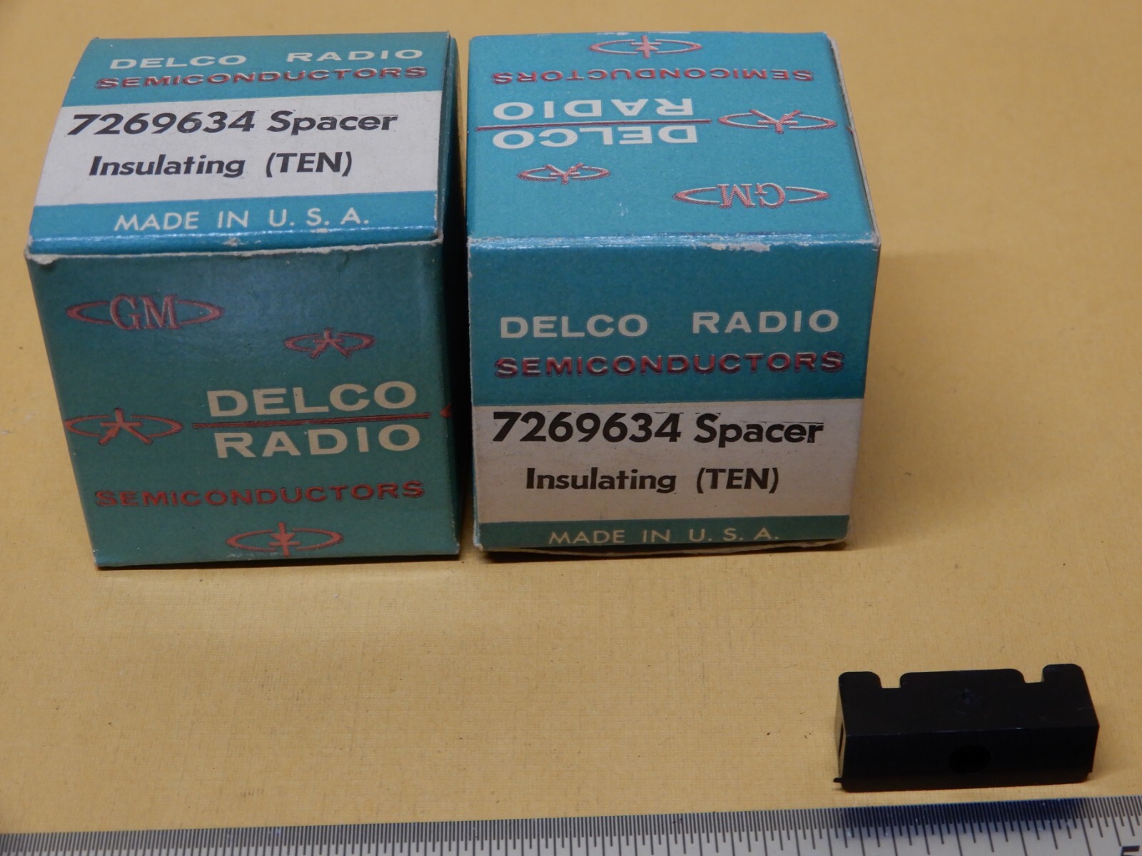 Delco 7269634 Spacers Qty 18 NOS Not Sure What They Space! Plastic.