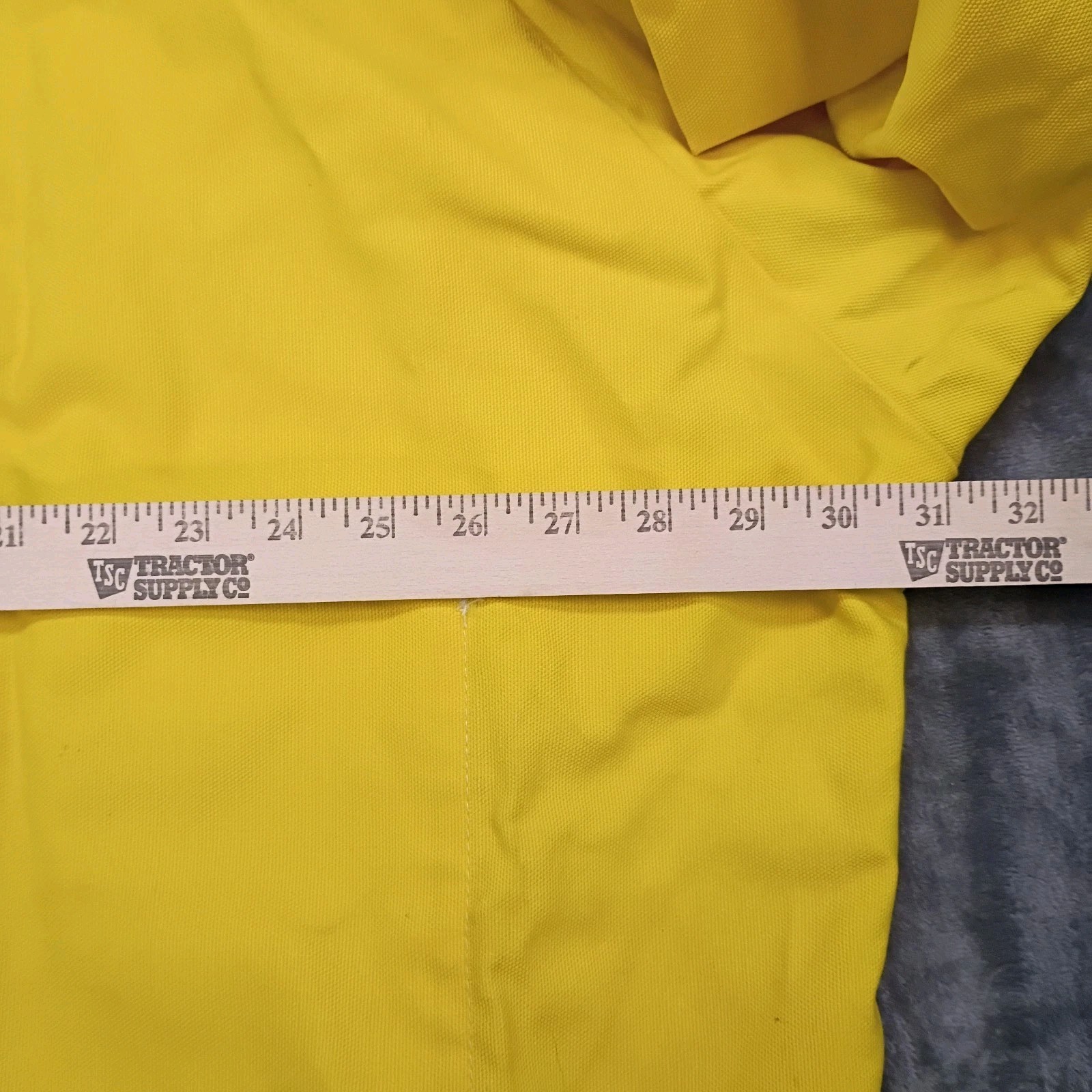 XXXL 3XL Wildland Firefighter Flame Resistant Jacket Yellow PGI Used USA 31 x 28