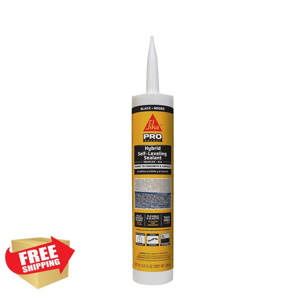SIKA Sikaflex 411 Hybrid Sealant Black 10.1 oz Crack Filler