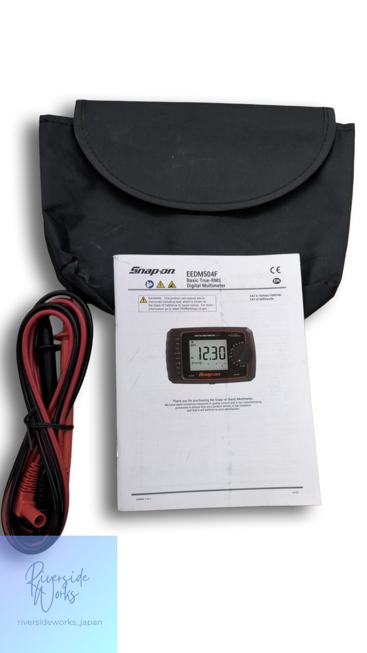 SNAP-ON EEDM504F Digital Multimeter Accurate Measurement Tool