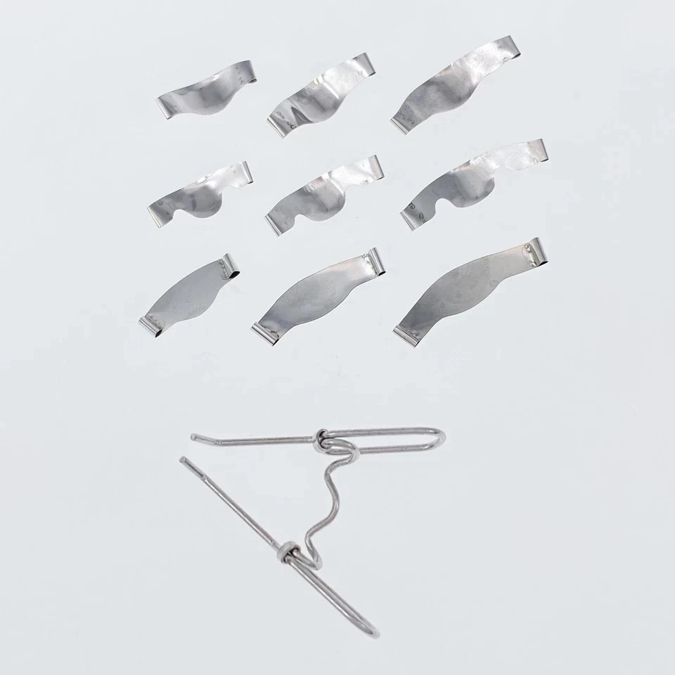 20 Pcs/Pack Dental Springclip Saddle Contoured Metal Matrices Matrix Band Tools