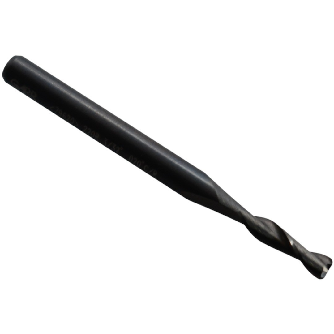NEW Garr Tool 79620 Corner Radius End Mill 3/32 Dia 2 Flute Carbide 0.020 Rad