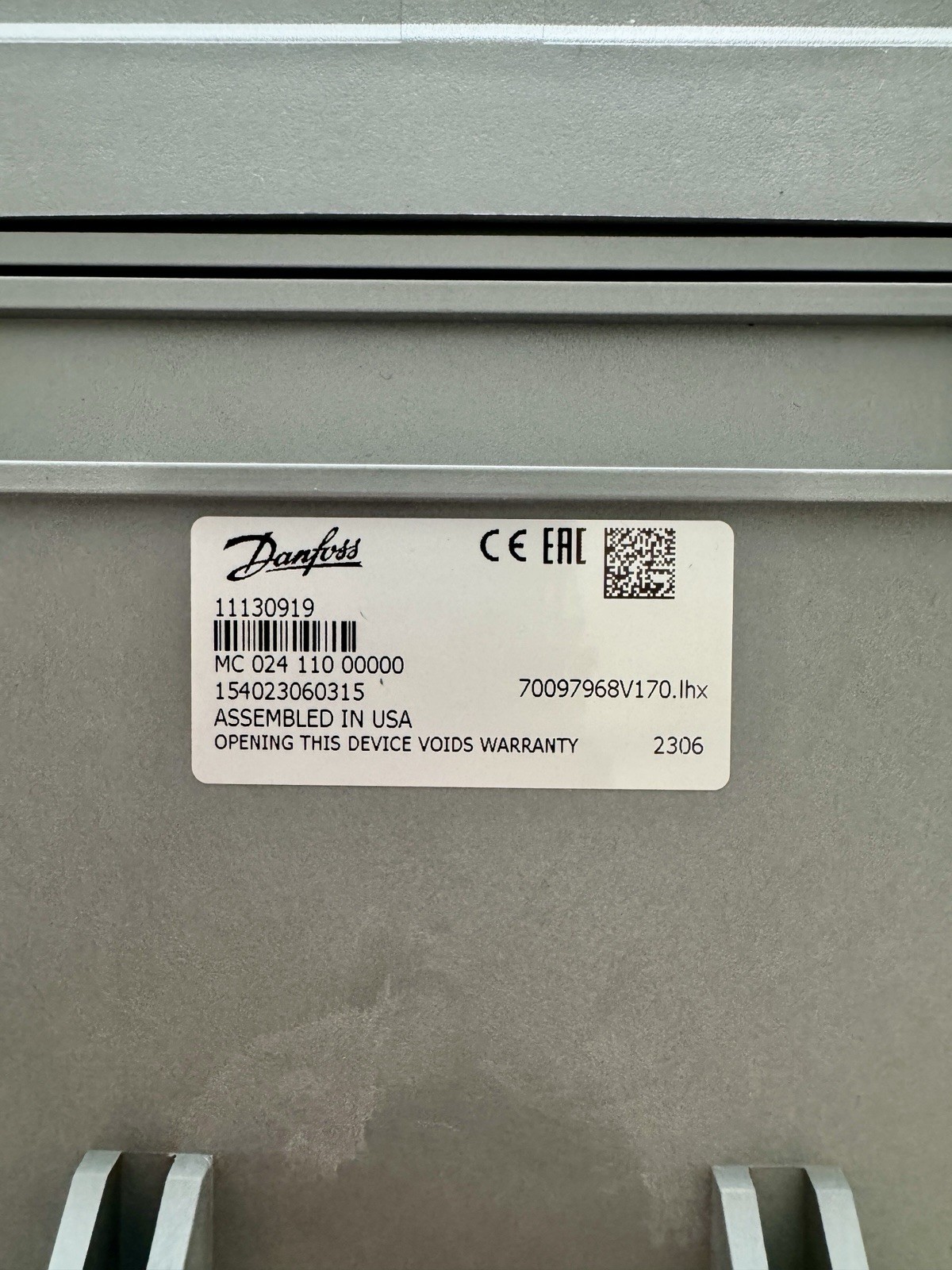 Danfoss PLUS+1 MC024-110 11130919 – NEW
