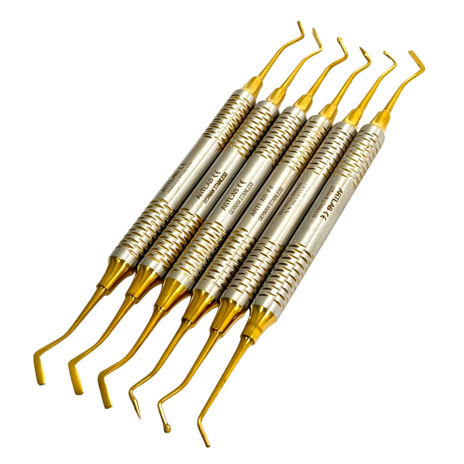 Dental Light Weight Titanium Coated Restorative Composite Filling Instruments CE