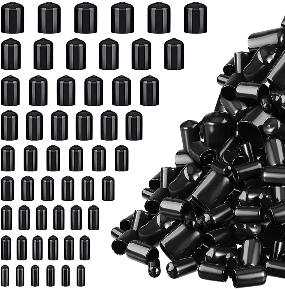 Rubber End Cap Protective Sleeve Cable Gland Plastic Plugs Holes Screw Caps ﻿