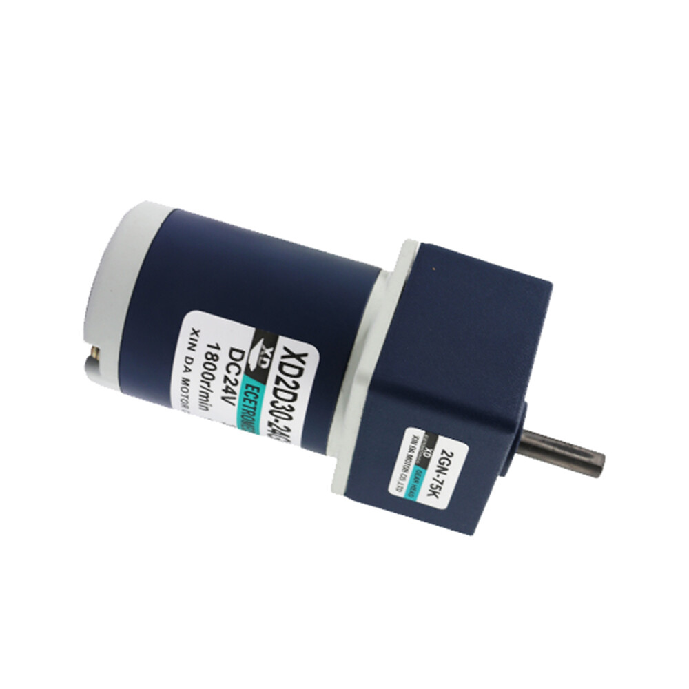DC 12V/24V Micro Silent Metal Gear Motor 10RPM to 600RPM 2D30-24GN