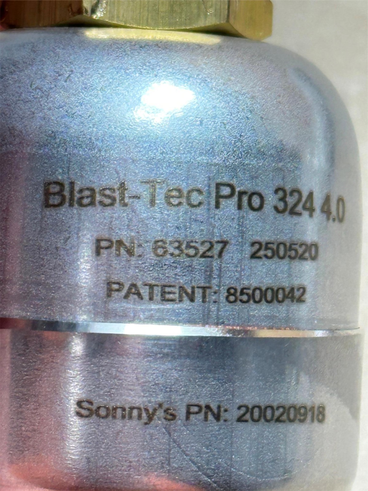 Blast-Tec Pro 324 4.0 1/4″ NPT 63527 250520 Car Wash Rotating Nozzle 20020918