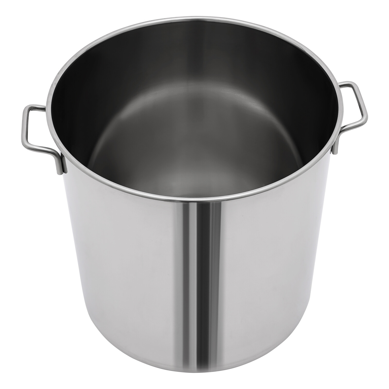 40L/42.27Qt Seafood Boil Pot Stainless Steel Shrimp Boil Stock Pot w/ Basket