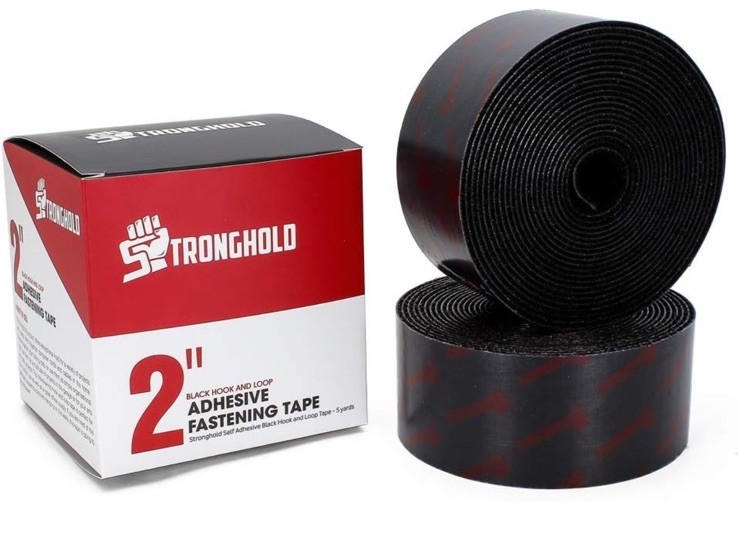 Stronghold 2 Inch Adhesive Fastening Tape Hook And Loop