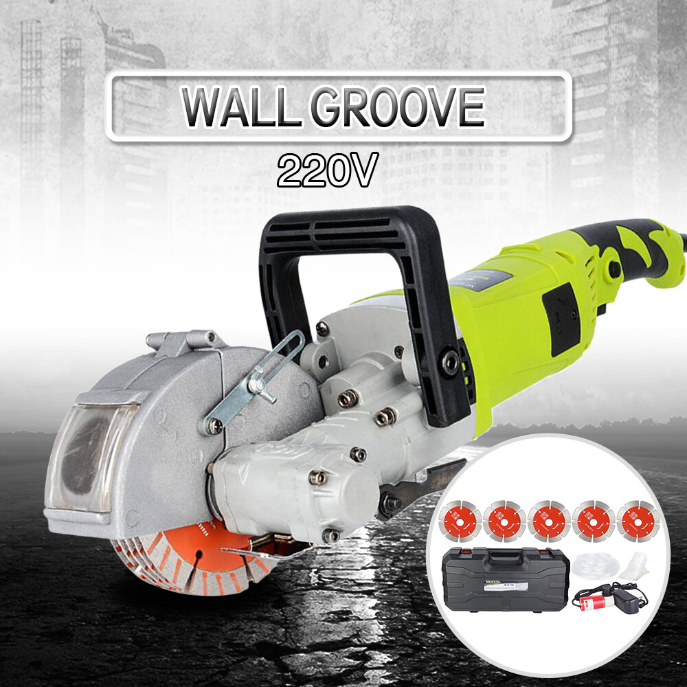 4KW 220V Electric Wall Chaser Groove Cutting Wall Slotting Machine Home House US
