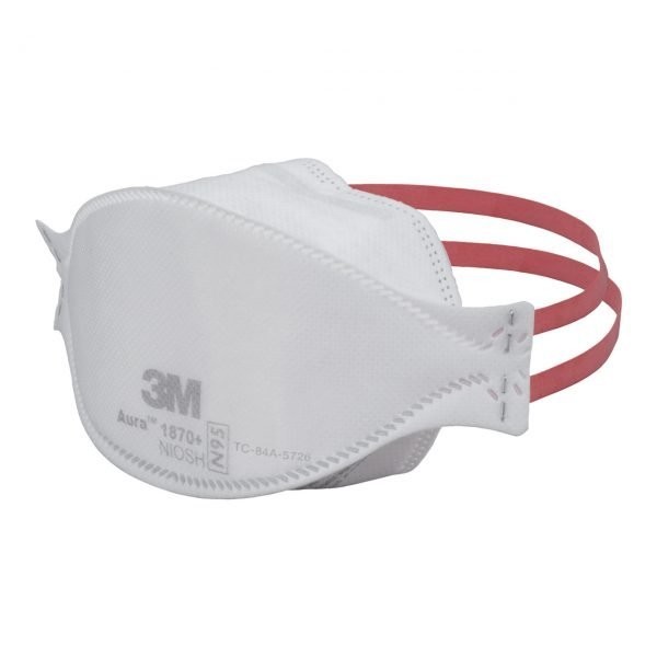 Case of 440 | 3M 1870+ Aura N95 NIOSH Respirator Face Masks EXP 8/26 | New