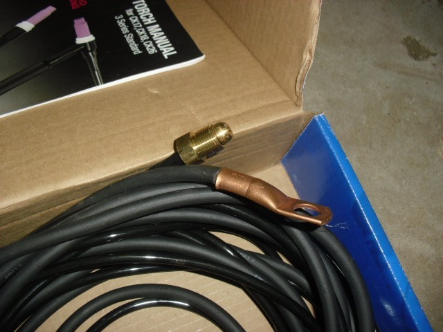CK17 Air Cooled TIG Torch Kit Valve 150A 25′ CK17V-25-2 RG