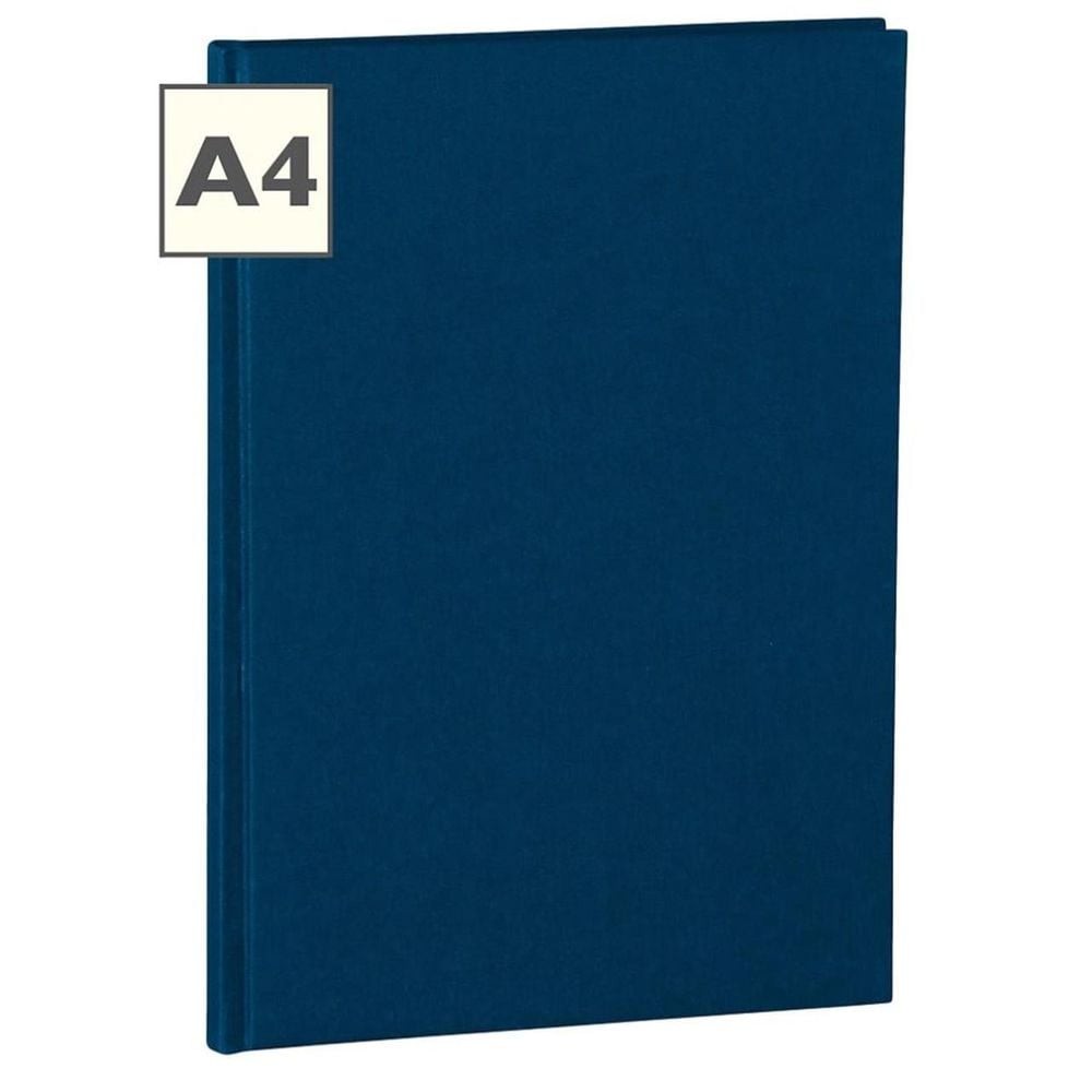 Classic Lined Notebook (Marine) – A4