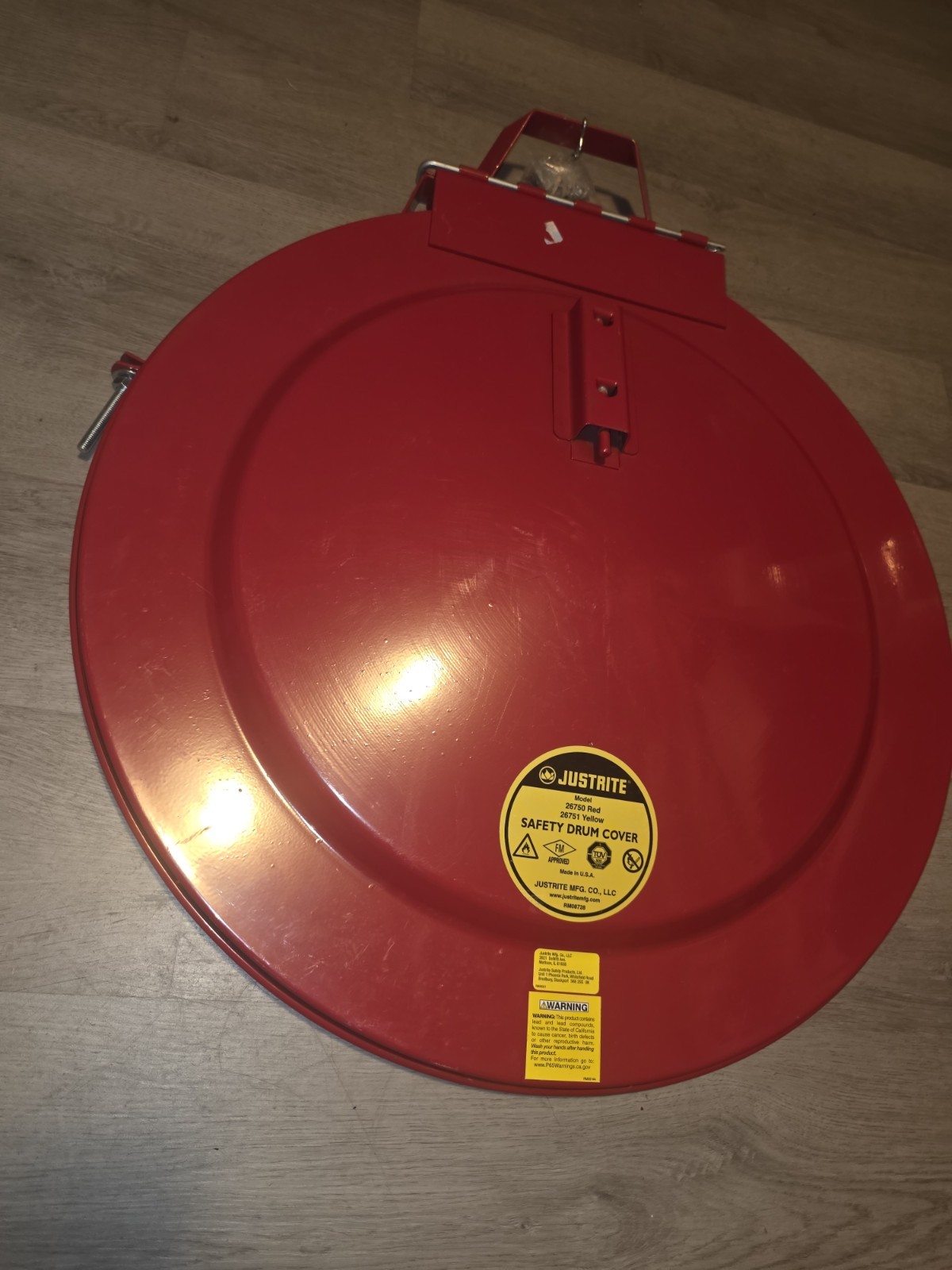 JustRite 26750, 6AX40 Safety Drum Cover