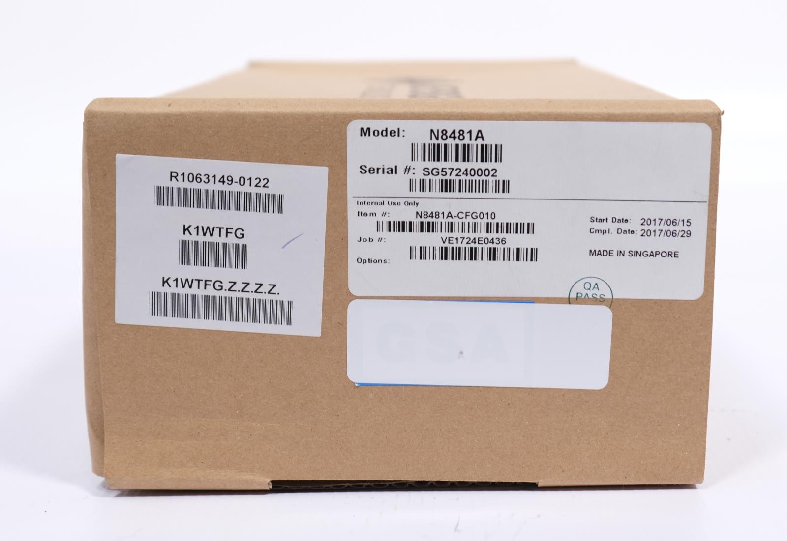 Keysight N8481A Average Power Sensor, 10 MHz to 18 GHz, -35 to +20 dBm